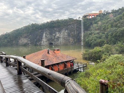 Parque tanguá vista da parte baixa, passeios por curitiba e parques da cidade